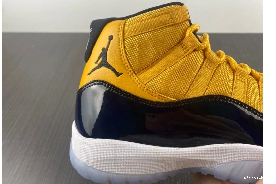 AJ11 yellow black Jordan Air and 11 0312